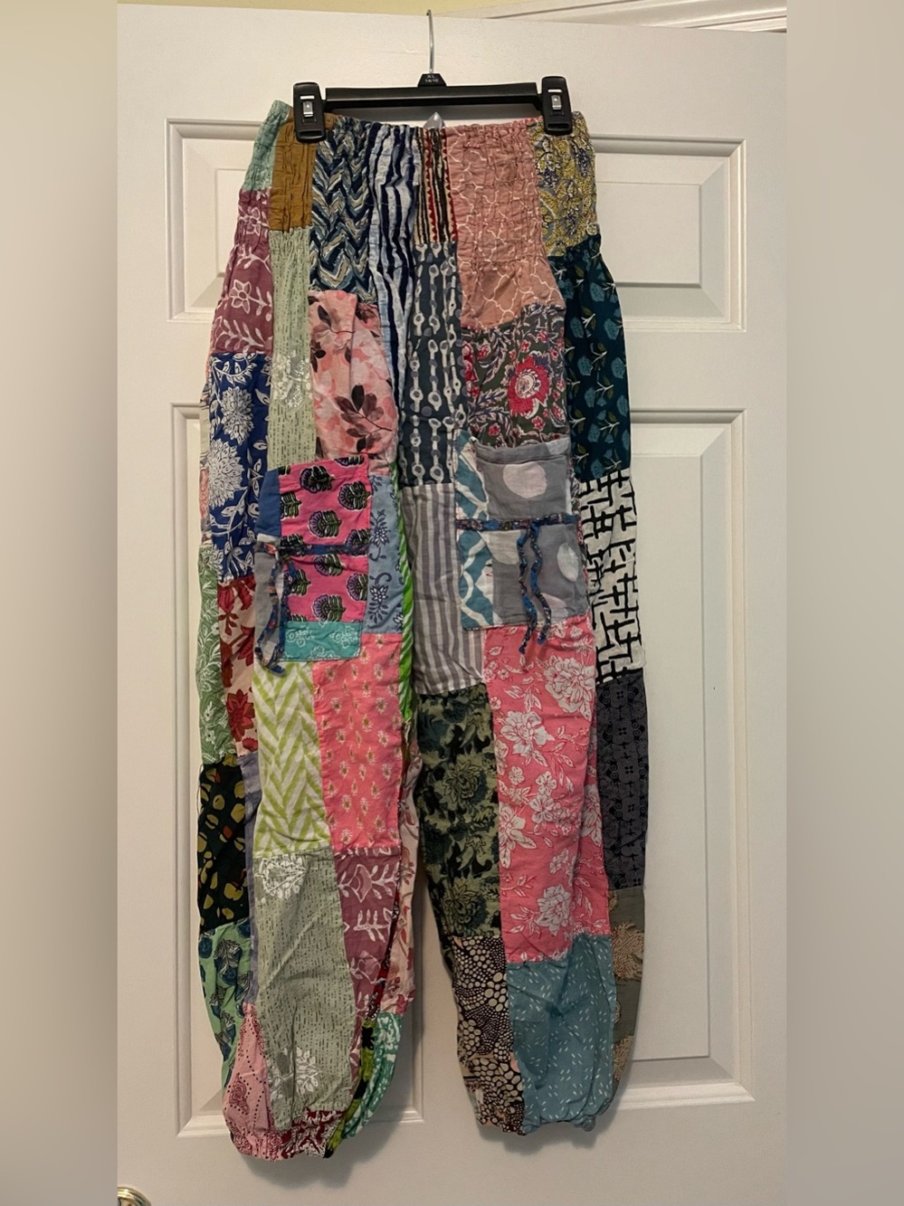 Vintage Jessica Taylor Patchwork Pants 100% Cotton